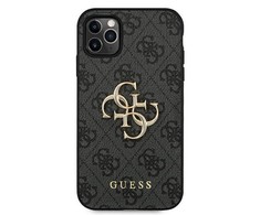Dėklas Guess GUHCP13S4GMGGR iPhone 13 mini 5,4"pilka/pilkas hardcase 4G Big Metal Logo