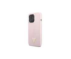 Dėklas Guess Silicone Triangle Case for iPhone 13 Pro / 13 6.1" - Violetinė