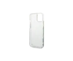 Dėklas GUESS Hardcase Flower Liquid Glitter GUHCP14MLFLSB galinis dangtelis, Apple, iPhone 14 Plus, Mėlyna, 6,7 "