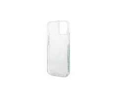 Dėklas GUESS GUHCP14MLFLSN IPHONE 14 PLUS / 15 PLUS 6.7 "Žalias / Žalias HARDCASE FLOWER LIQUID GLITTER