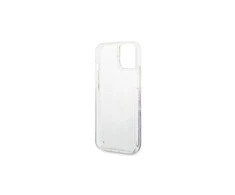 Dėklas GUESS GUHCP14MLFLSU IPHONE 14 PLUS / 15 PLUS 6.7 "PURPLE / PURPLE HARDCASE FLOWER LIQUID GLITTER
