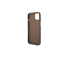 Dėklas GUESS GUHCP14MHG4SHW IPHONE 14 PLUS / 15 PLUS 6.7 "BROWN / BROWN HARD CASE 4G VINTAGE GOLD LOGO