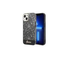 Apple iPhone 14 Plus Guess dėklas Bandana Paisley (GUHCP14MHGBNHK) juodos spalvos