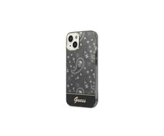 „Guess“ „Bandana Paisley“ dėklas, skirtas iPhone 14 Pro Max 6.7" - Juodas