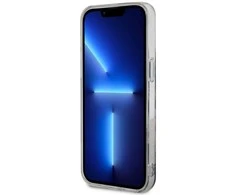 Apple iPhone 14 Pro Max Guess dėklas Flower MagSafe (GUHMP14XHCFWSK) juodos spalvos