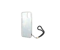 Guess GUOHCP14XHFLSB Apple iPhone 14 Pro Max 6,7" mėlynas kietas dėklas su gėlių raštu