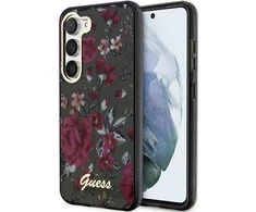 Guess dėklas, skirtas Samsung Galaxy S23 Plus GUHCS23MHCFWSA chaki spalvos HC IML Flower