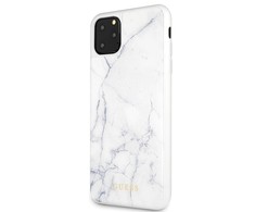 Guess GUHCN65HYMAWH iPhone 11 Pro Max baltas marmuras