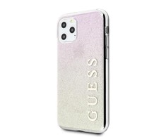 Dėklas GUESS HARD CASE GRADIENT GLITTER GUHCN65PCUGLGPI IPHONE 11 PRO MAX Rožinis-GOLD