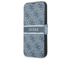Guess Telefono dėklas iPhone 13 Pro Max, mėlynas