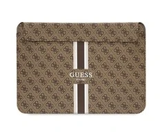 Guess Dėklas kompiuteriui GUCS14P4RPSW 14″ rudos spalvos 4G Printed Stripes