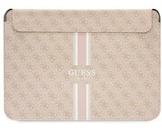 Krepšys kompiuteriui 16" Guess įmautė kompiuteriui 4G Printed Stripes (GUCS16P4RPSP) rožinės spalvos