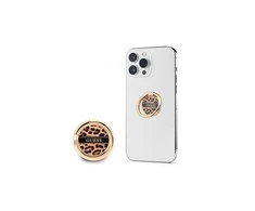 Telefono laikiklis Ring stovas GUESS Leopard GURSHCLEOW rudos spalvos