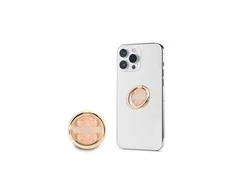Telefono laikiklis Ring stovas GUESS Paisley GURSHHFLG aukso spalvos