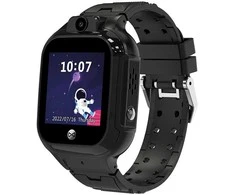 Forever išmanusis laikrodis GPS WiFi Kids See Me! 3 KW-320 juodos spalvos
