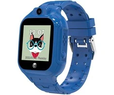 Forever išmanusis laikrodis GPS WiFi Kids See Me! 3 KW-320 mėlynos spalvos