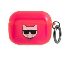 Karl Lagerfeld KLAPUCHFP AirPods Pro cover rožinė/pink Choupette