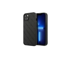 Apple iPhone 13 Mini Karl Lagerfeld dėklas Perforated Allover (KLHCP13SPTLK) juodos spalvos