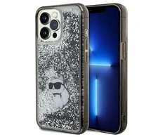 Apple iPhone 13 Pro Karl Lagerfeld dėklas Liquid Glitter Choupette (KLHCP13LLKCNSK) skaidrus