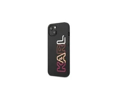 Apple iPhone 13 Pro Karl Lagerfeld dėklas Multirožinės spalvos Brand juodos spalvos