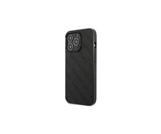 Apple iPhone 13 Pro Karl Lagerfeld dėklas Perforated Allover (KLHCP13LPTLK) juodos spalvos