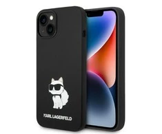 Karl Lagerfeld dėklas iPhone 14 Plus 6,7 KLHCP14MSNCHBCK juodas HC Silicone NFT Choupette