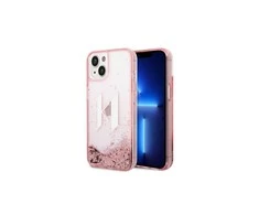 Dėklas Karl Lagerfeld KLHCP14XLBKLCP iPhone 14 Pro Max 6.7 "pink / pink hardcase Liquid Glitter Big KL