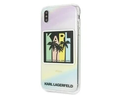 Karl Lagerfeld KLHCI65IRKD Apple iPhone Xs Max kietas dėklas Kalifornia Dreams