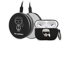 Karl Lagerfeld AirPods Pro dėklas su powerbanku Ikonik