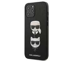 Dėklas Karl Lagerfeld Case skirtas iPhone 12 Mini, juodas