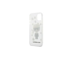 Dėklas Karl Lagerfeld KLHCP13SHFLT IPHONE 13 MINI 5.4 "TRANSPARENT/TRANSPARENT FLOWER IKONIK KARL