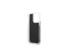 Apple iPhone 13 Pro Karl Lagerfeld dėklas Liquid Glitter Gatsby (KLHCP13LLGGKBK) juodos spalvos