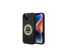 Apple iPhone 14 plus Karl Lagerfeld dėklas Silicone RSG (KLHCP14MSRSGRCK) juodos spalvos
