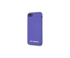 Karl Lagerfeld KLHCI8SAKICKCBK iPhone 7/8 / SE 2020 / SE 2022 juodas/juodas kietas dėklas Saffiano Ikonik Karl&amp;Choupette Head