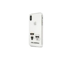 Apple iPhone XS Max Karl Lagerfeld dėklas Karl&amp;Choupette (KLHCI65CKTR) skaidrus