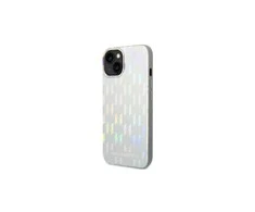 Dėklas Karl Lagerfeld KLHCP14SLGMMSV3 iPhone 14 / 15 / 13 case - sidabrinis