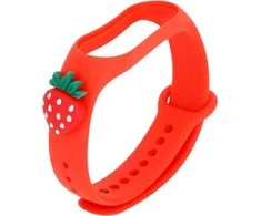 Telcon KIDS BAND SMART BAND M5/M6/M7 Raudonas STRAWBERRY