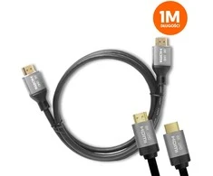 LTC Wozinsky Kabelis HDMI-HDMI (v2.1 | 8K | 1 m) juoda