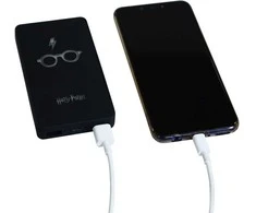 Dėklas Lazerbuilt Harry Potter power bank 6000 mAh šviesiai -Up