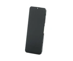 Touch LCD + jutiklinis skydelis Samsung A22 5G A226 GH81-20694A juodas rėmelis originalus