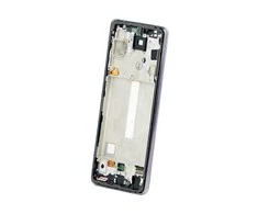 Telforceone LCD + jutiklinis skydelis Samsung A52S 5G A528 GH82-26861A GH82-26863A GH82-26910A juodas rėmelis originalus
