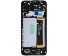 Touch LCD + lietimui jautrus ekranas Samsung Galaxy A13 4G A135 GH82-28508AGH82-28653A juodo rėmelio originalus