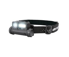LTC TelForceone LED 3W + COB 2W galvos šviestuvas, judesio jutiklis, 1200mAh baterija, USB įkrovimas