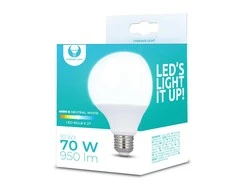 TelForceone LED lemputė E27 G95 10W 230V 4500K 950lm Forever Light