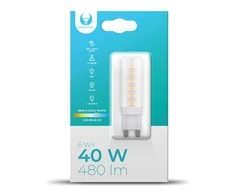 TelForceone LED lemputė G9 6W 230V 6000K 480lm Forever Light