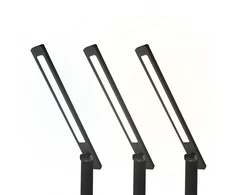 LED stalinė lempa 10W, 300045006000K, indukcinis įkrovimas, jutiklinis valdymas, reguliatorius, juoda, LTC