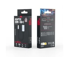 Maxlife adapter MXHC-01 HDMI - USB-C 4K 60HZ juodas