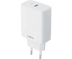 Maxlife MXTC-10-20C PD QC įkroviklis 1x USB-C 20W baltos spalvos