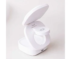 Maxlife MXWC-06 magnetinis belaidis įkroviklis 15W baltos spalvos 3in1