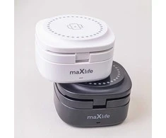 Maxlife MXWC-06 magnetinis belaidis įkroviklis 15W juodos spalvos 3in1